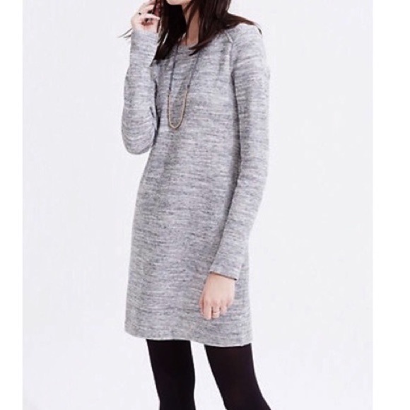 Lou \u0026 Grey Dresses | Lou \u0026 Grey Sweater Dress | Color: Gray/White | Size: M | Steffaniemarie's Closet